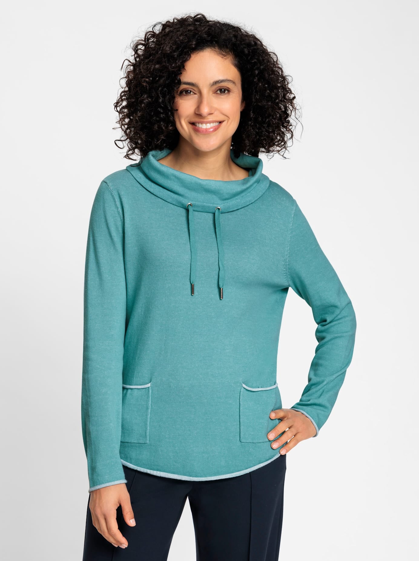 Inspirationen Rollkragenpullover »Rollkragen-Pullover«
