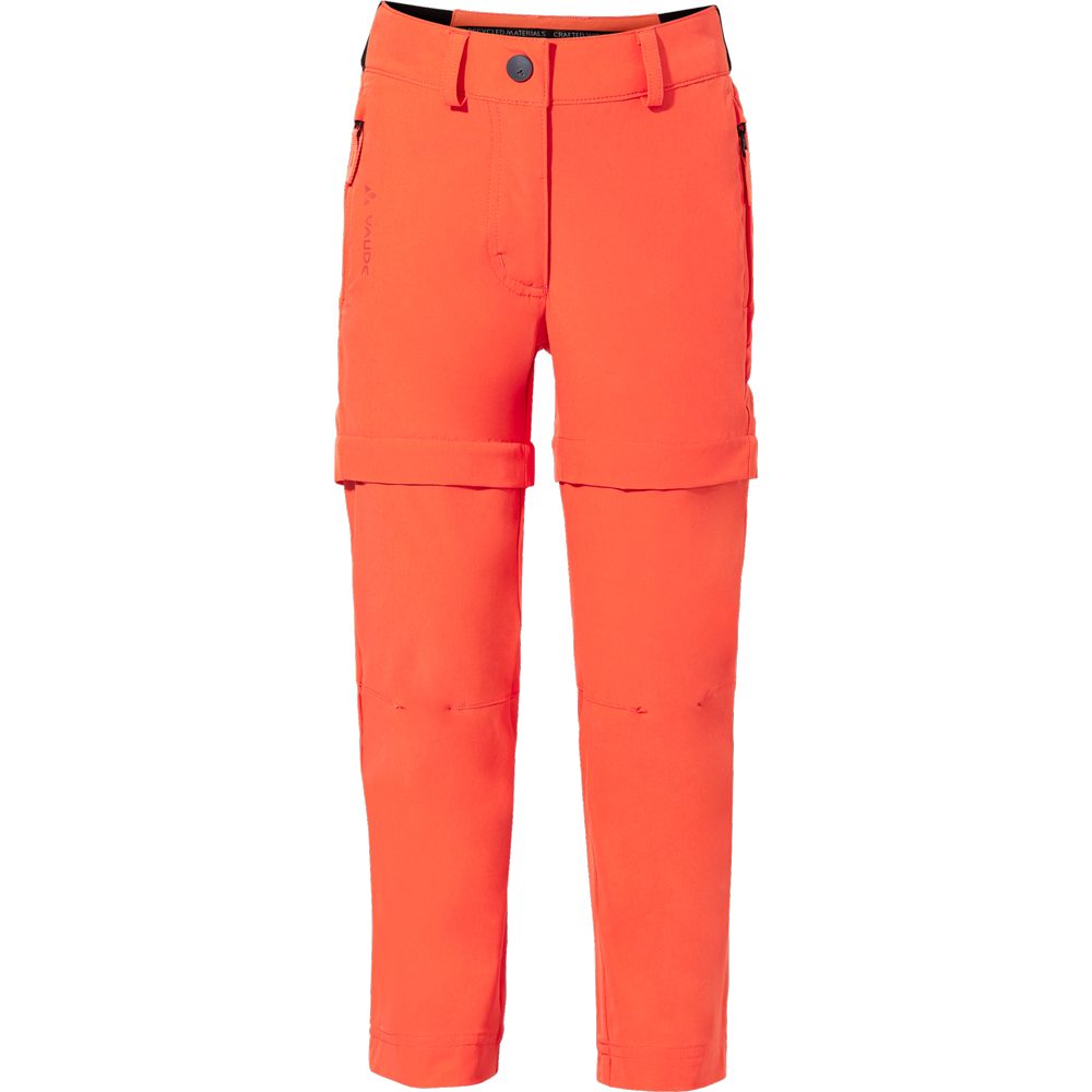 VAUDE Zip-Off Slim Fit Wanderhose Kinder hokkaido