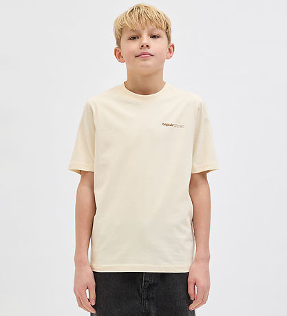 Jack & Jones T-Shirt - Jorvarenna - Antique White