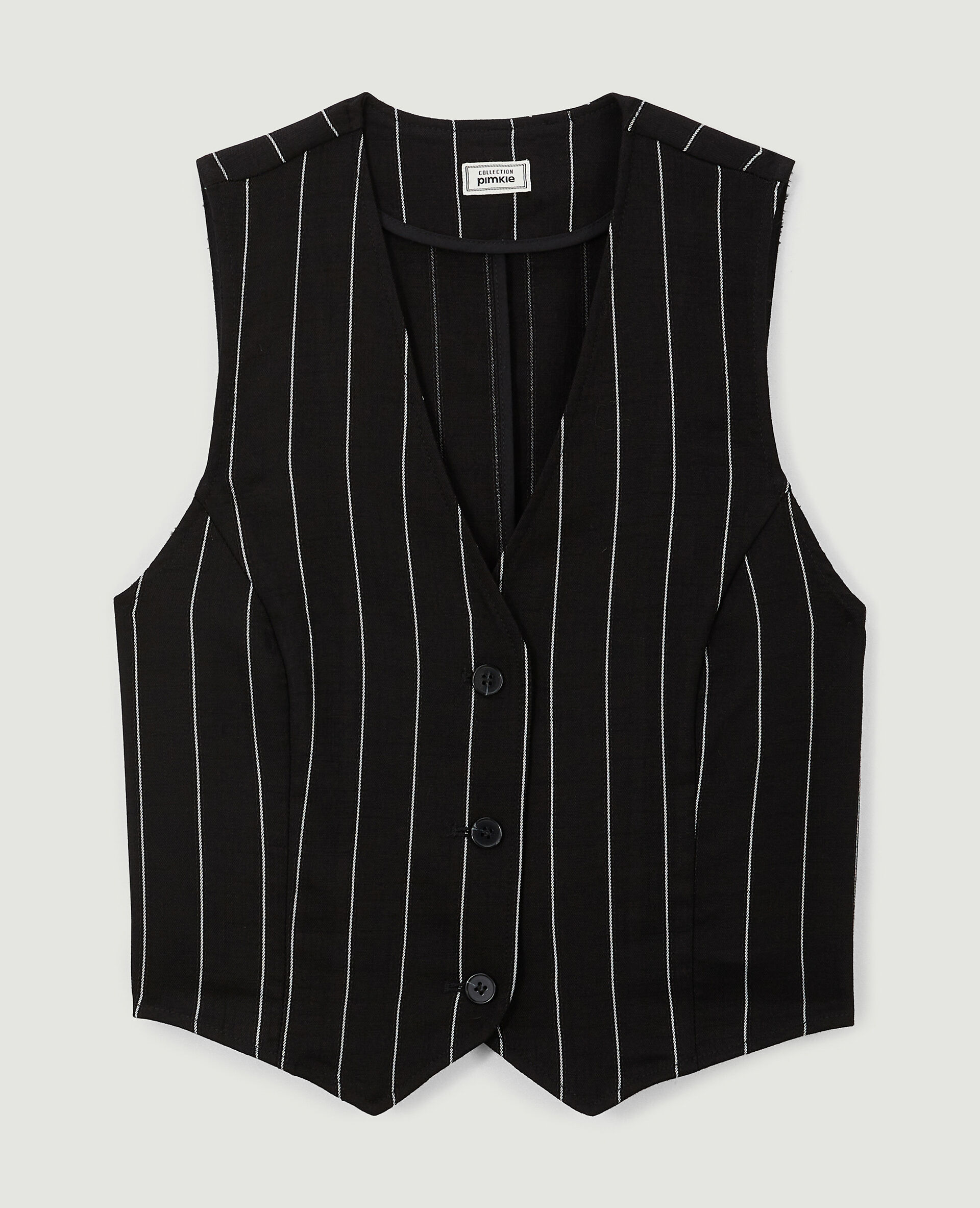 Gilet barman - Noir