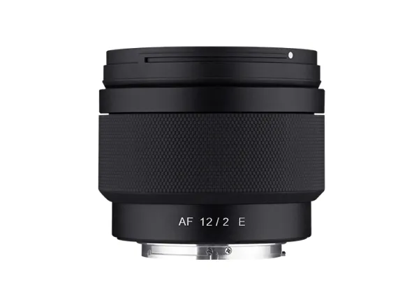 Samyang AF - Vidvinkel objektiv - 12 mm - f/2.0 - Sony E-mount - for Sony Cinema Line; a VLOGCAM; a1; a1 II; a6700; a7 IV; a7C; a7C II; a7CR; a7R V; a9 III