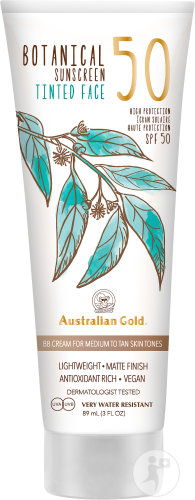 Australian Gold BB Crème Écran Solaire Teinté Haute Protection IP50 Visage Medium 89ml