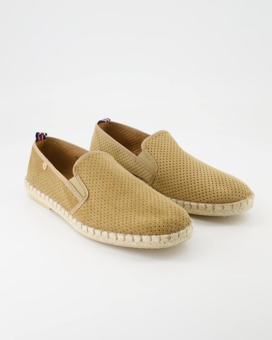 Verbenas Tom Hole Micro Espadrilles in Beige