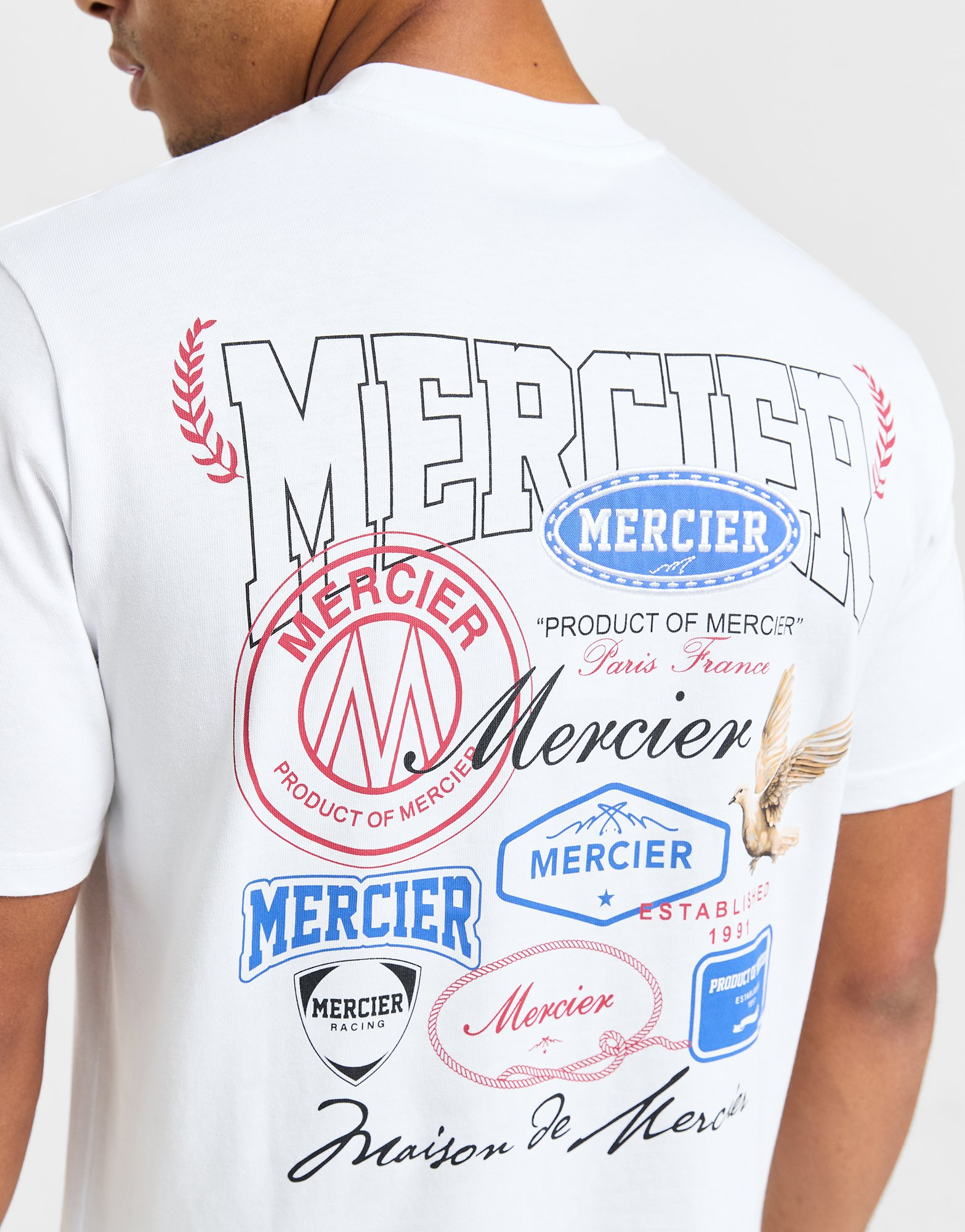 MERCIER T-shirt Multi Tour Homme