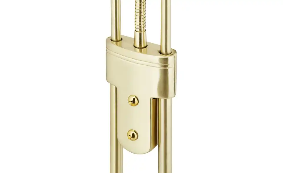 KHG LED Fluter 2-flammig matt, messingfarben