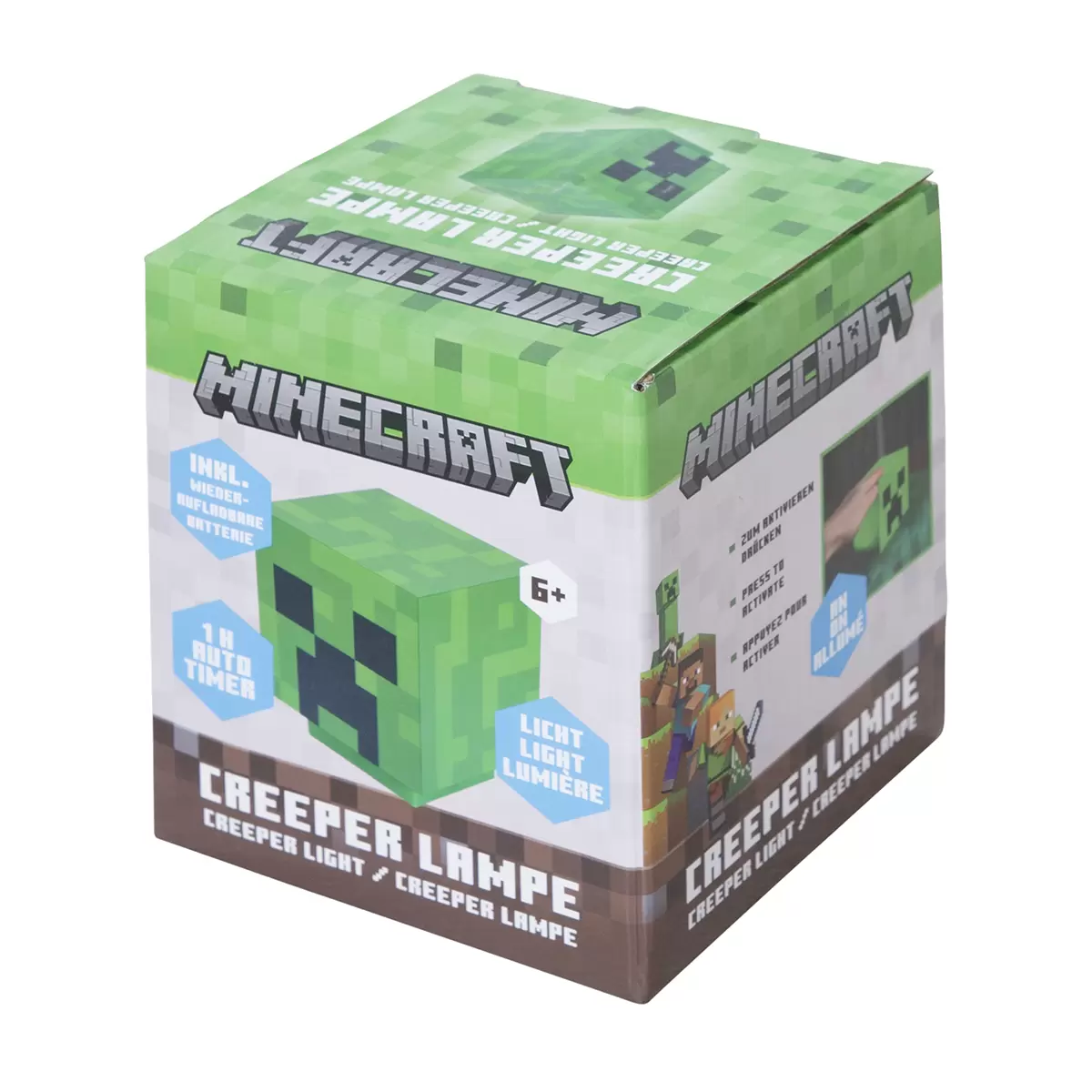 LED-Licht Creeper Minecraft grün
