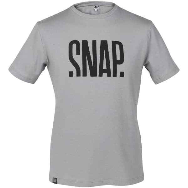 T-shirt SNAP M TECHNICAL MERINO T-SHIRT SS COLD GREY