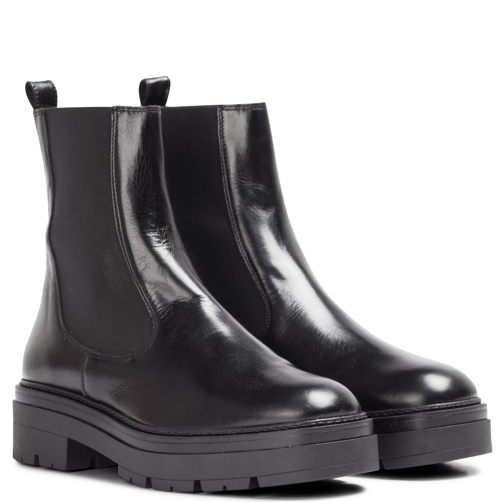 PICUS - Bottines en cuir | Noir