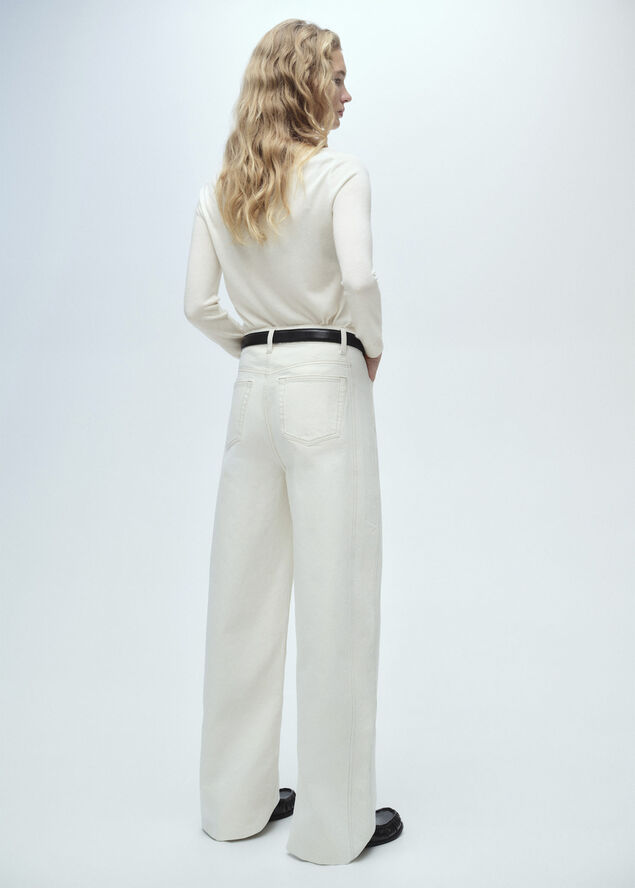 MANGO SWEATER. -- LUCCA Light beige