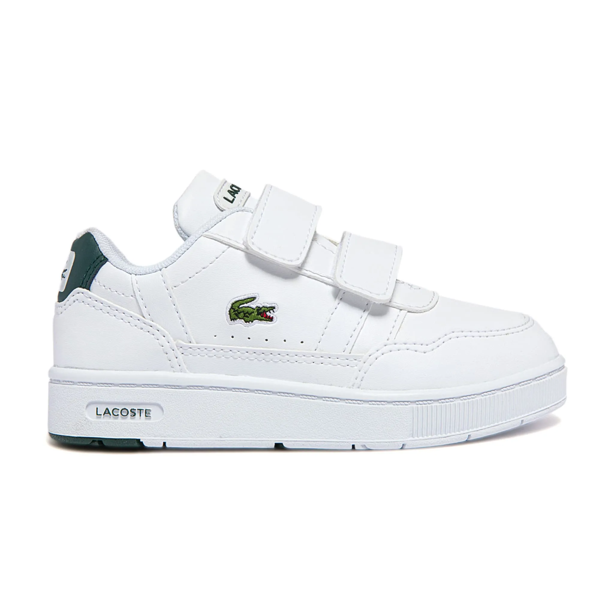 Lacoste Soulier T-Clip Blanc Pointures 4-10