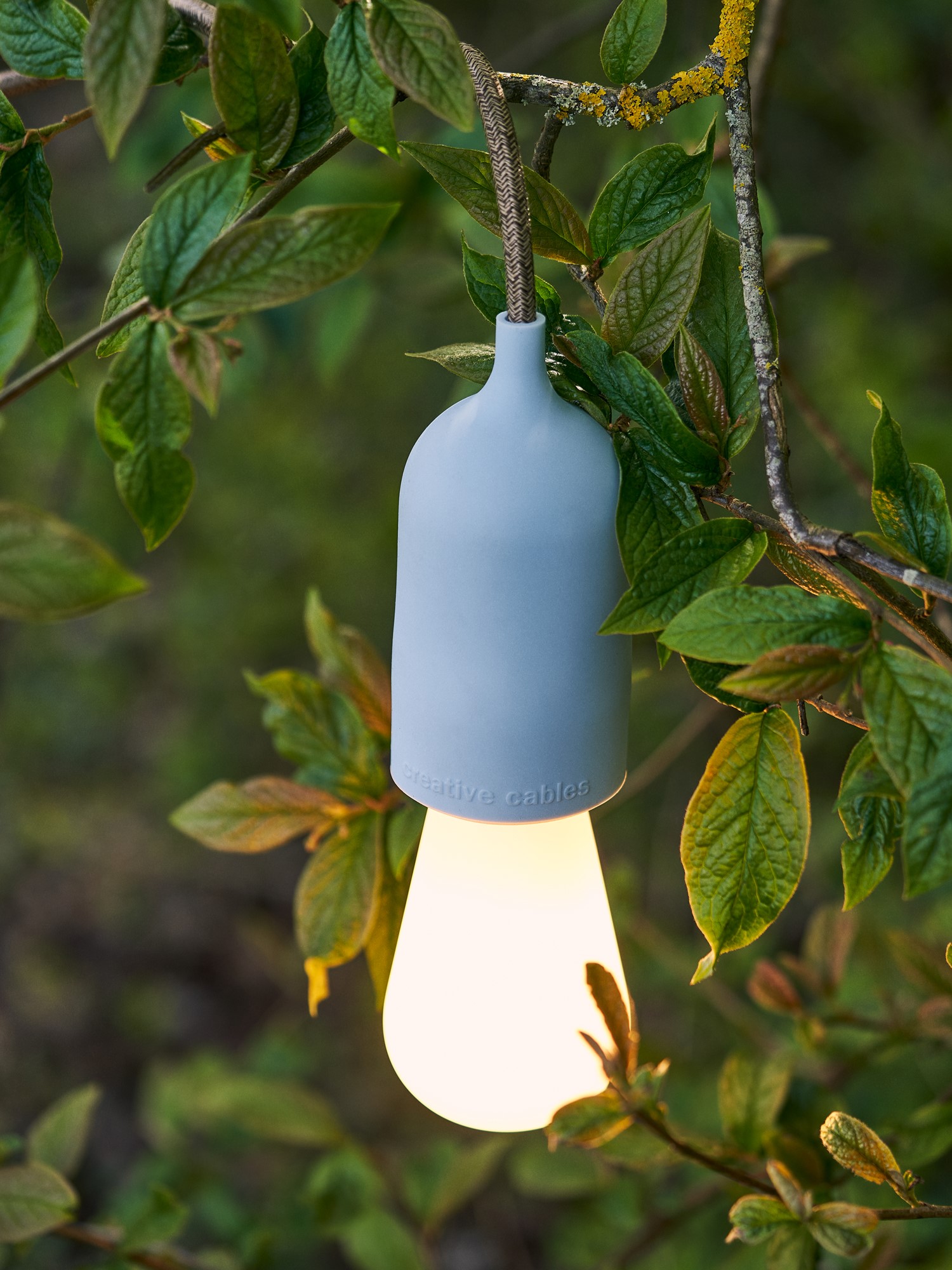 LED-pære Satin White | Glas. E27. 7,2 W. 6,4 x 14 cm. | White | Creative Cables