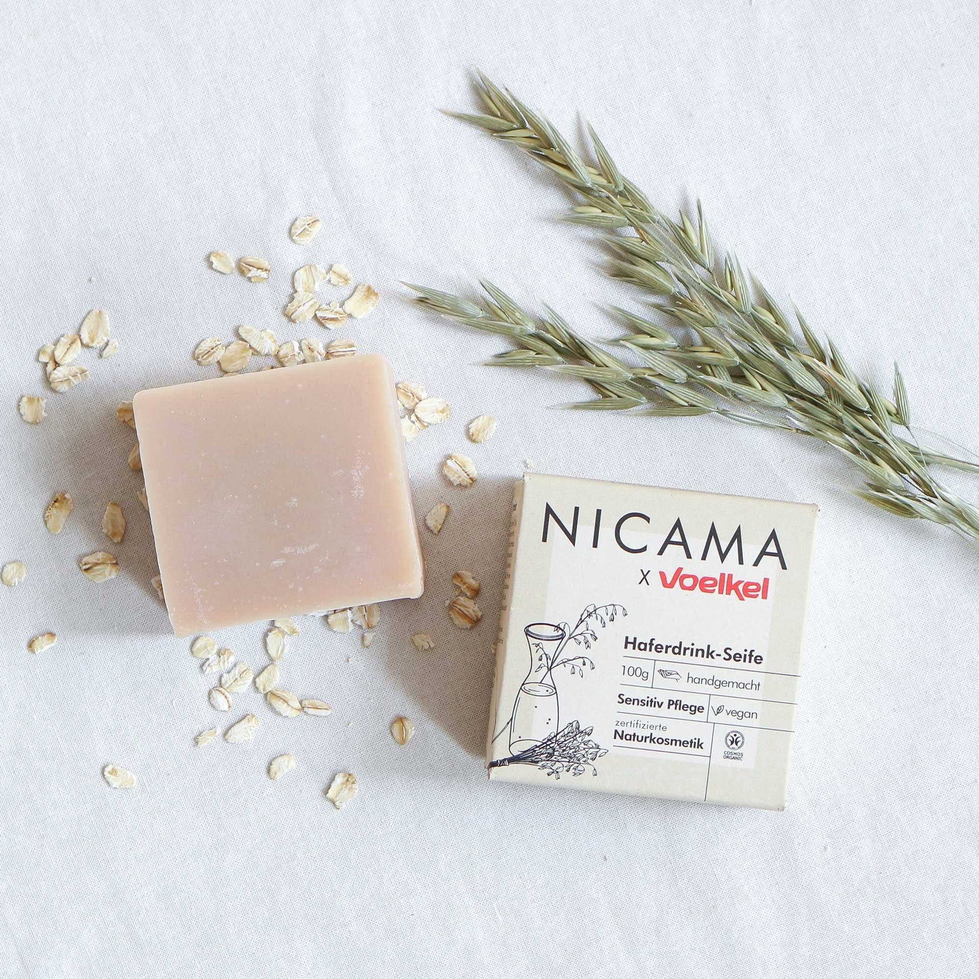 NICAMA  x Voelkel Haferdrink-Seife, 100 g