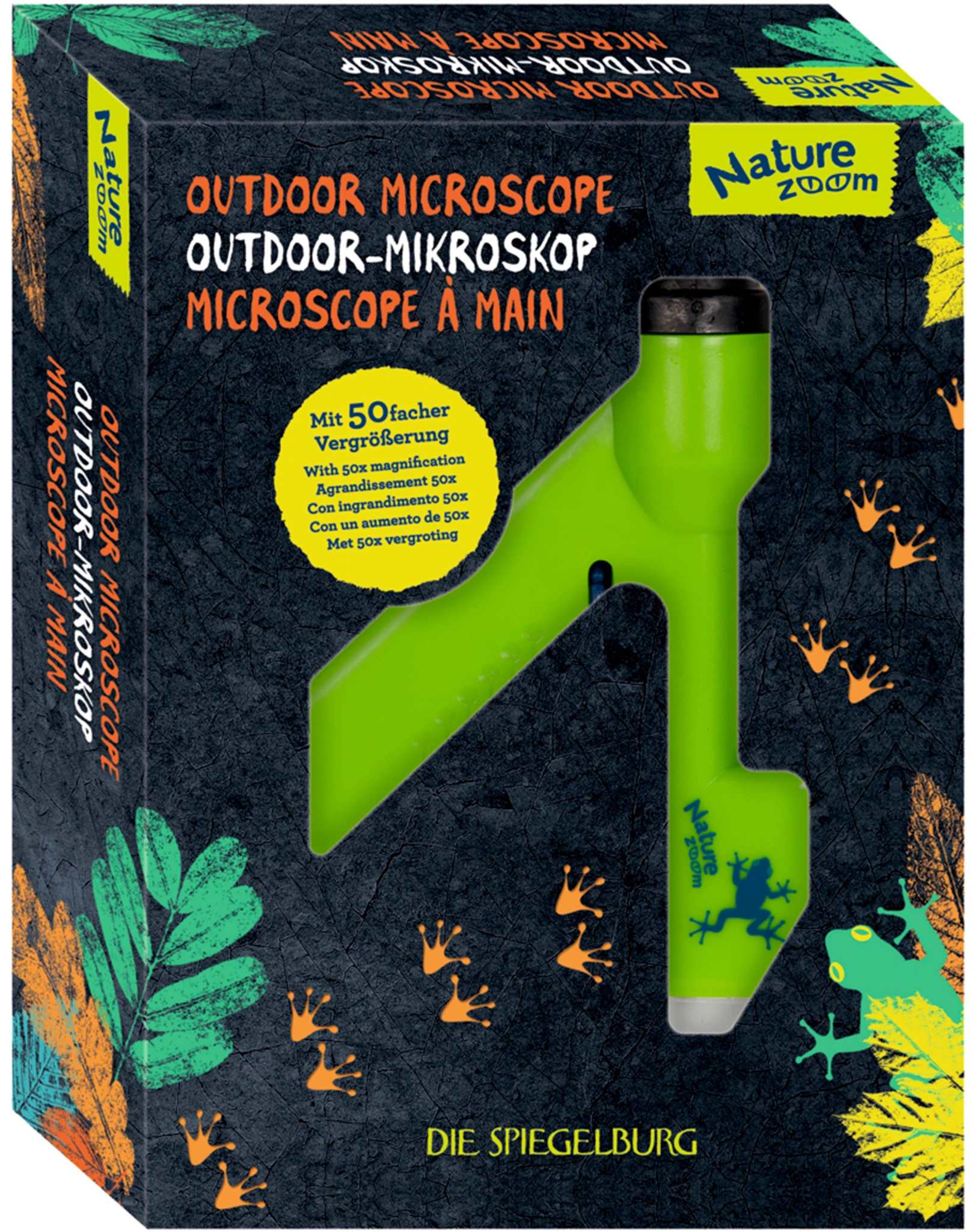 Outdoor-Mikroskop NATURE ZOOM in grün