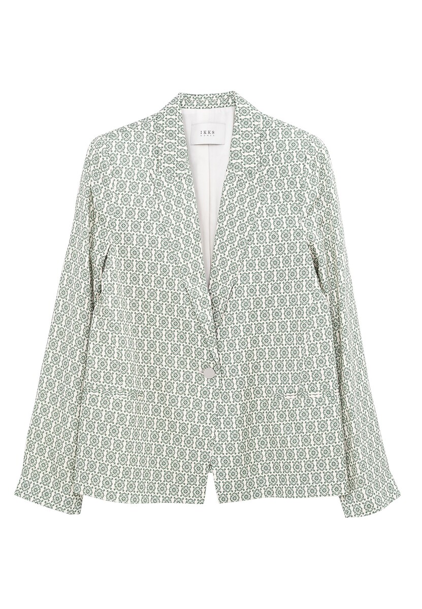 IKKS<br>Blazer sob medida, estampa gráfica