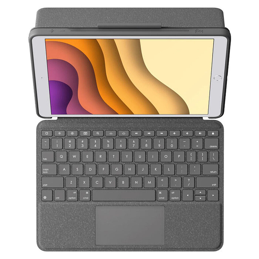 Logitech Combo Touch - iPad (7e, 8e et 9e génération), iPad Air (3e génération) et iPad Pro 10,5 pouces