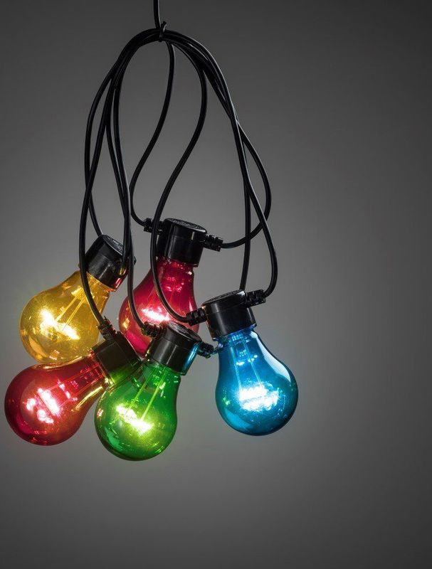 Konstsmide - Feestverlichting - 10 Meter - Multicolor - Kunststof - 80 LED
