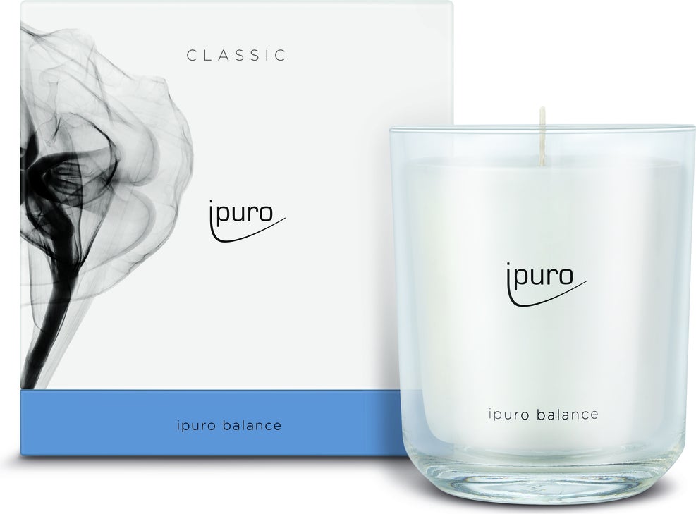 Ipuro geurkaars Classic Balance 50 uur D 11,5 H 11,5 cm