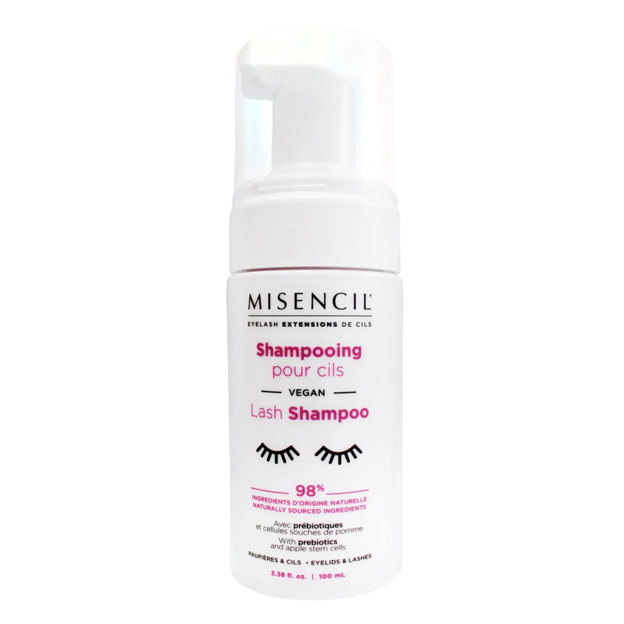 Misencil - Mousse shampooing naturelle Shampooing- Yeux