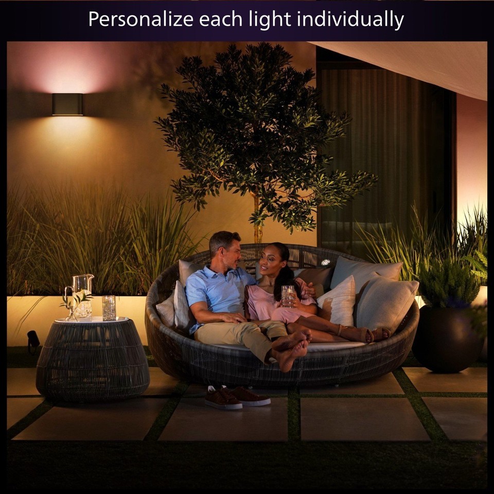 Philips Hue - 3xDymera Væglampe - White & Colour Ambiance - Bundle