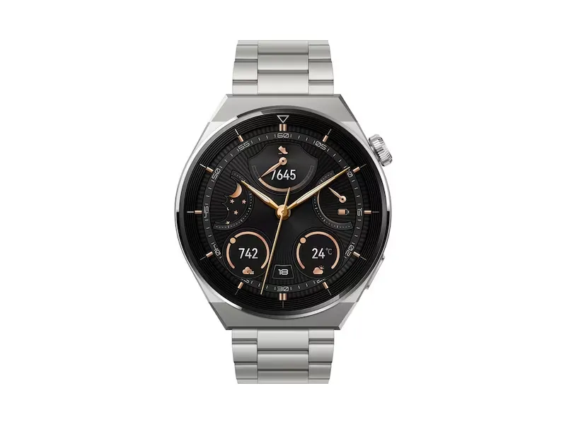 Huawei | Watch GT 3 PRO (46mm) - Smartwatch med rem - håndledsstørrelse: 140-210 mm - Titanium
