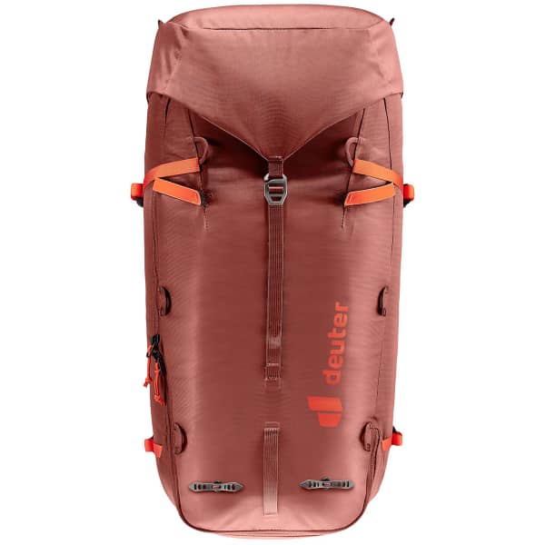 Sac à dos alpinisme DEUTER GUIDE 34+8 REDWOOD-PAPAYA