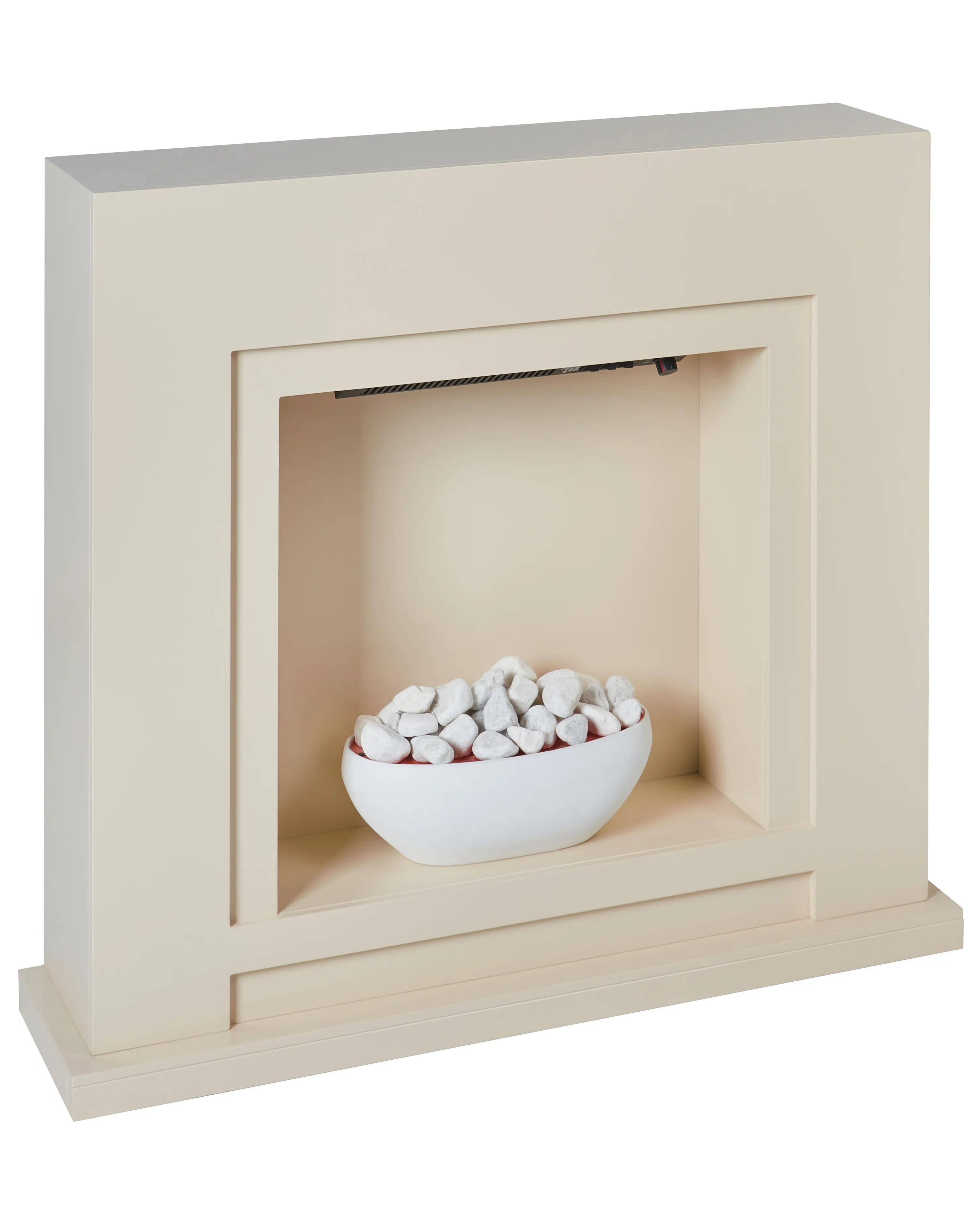 Elektrische haard met verwarmingsfunctie SAHARA Beige