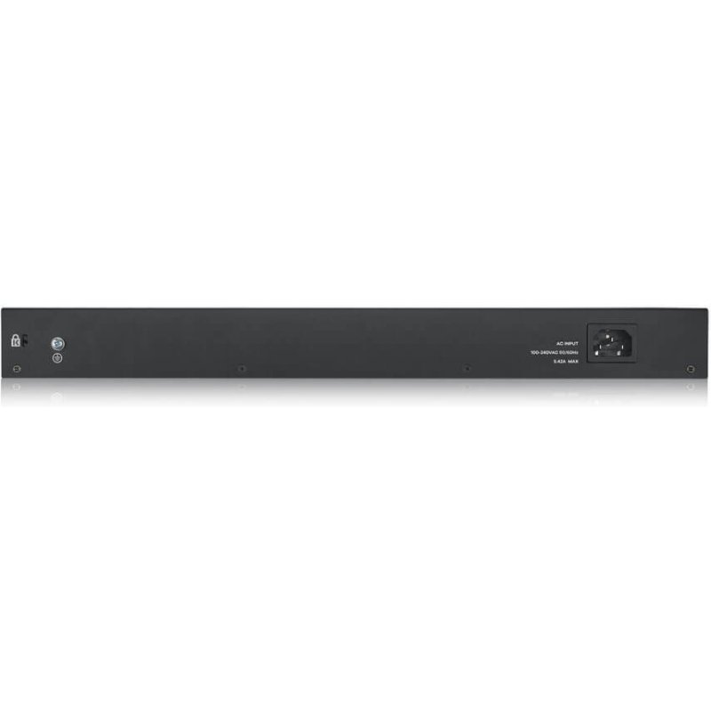 Zyxel GS1920-48HPV2 Géré Gigabit Ethernet (10/100/1000) Connexion Ethernet, supportant l'alimentation via ce port (PoE) Noir