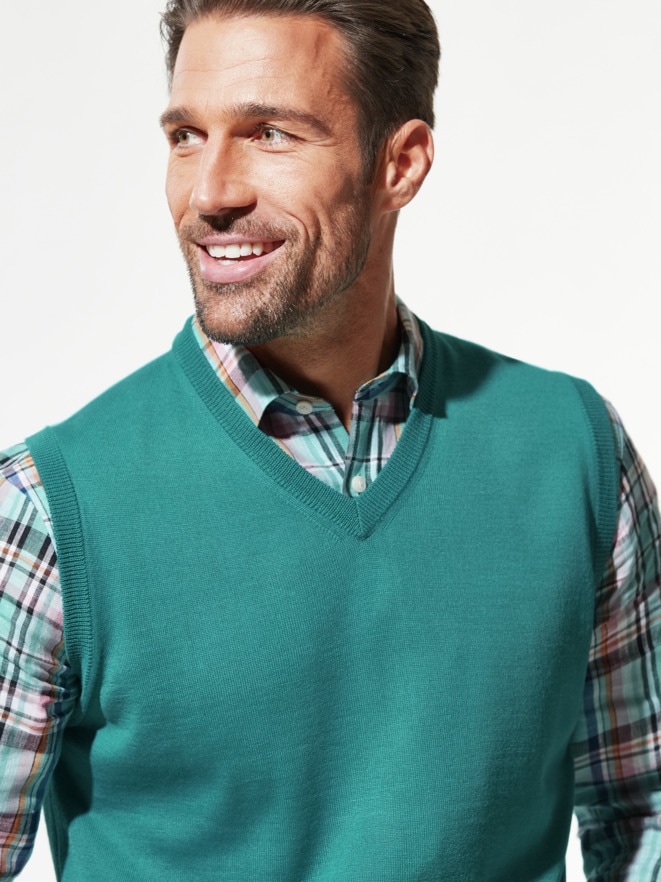 Merino-Mix V-Pullunder