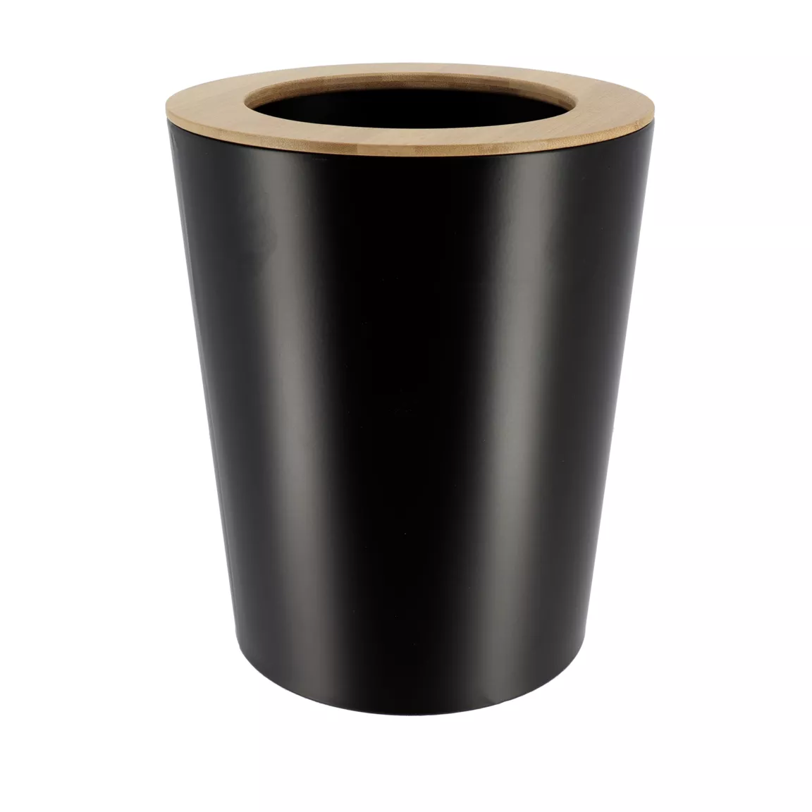 Poubelle salle de bain 5L Purebamboo Noir