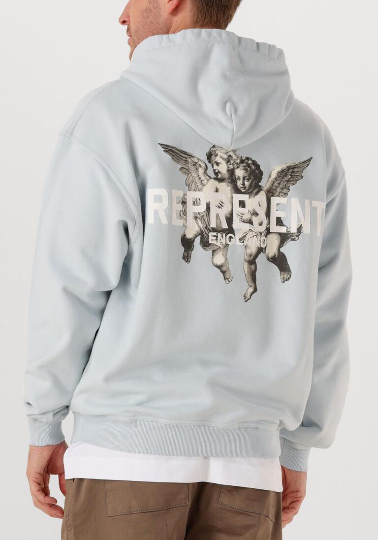lichtblauwe represent trui legay cherubs hoodie
