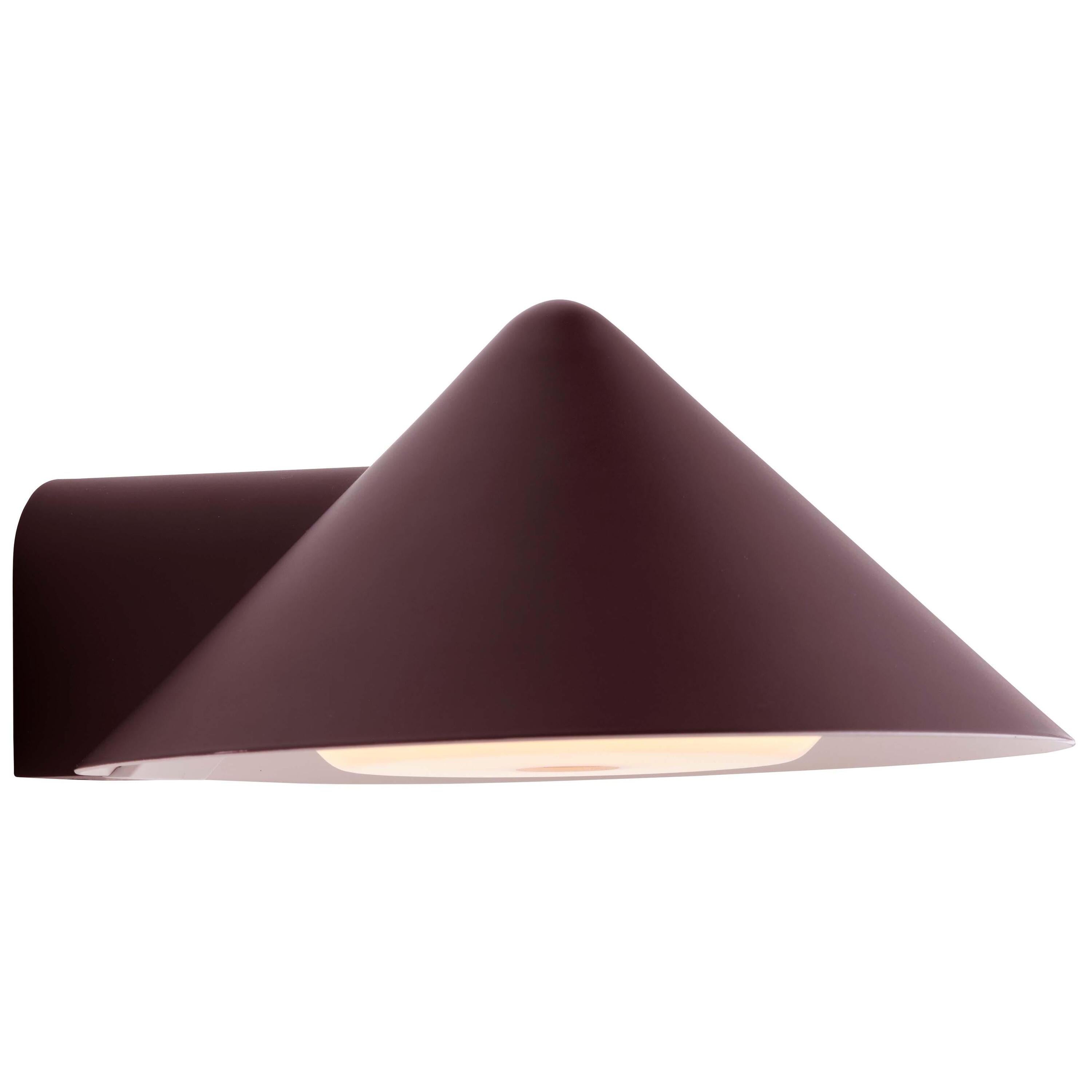 Grasp wandlamp LED oplaadbaar Matt Beetroot