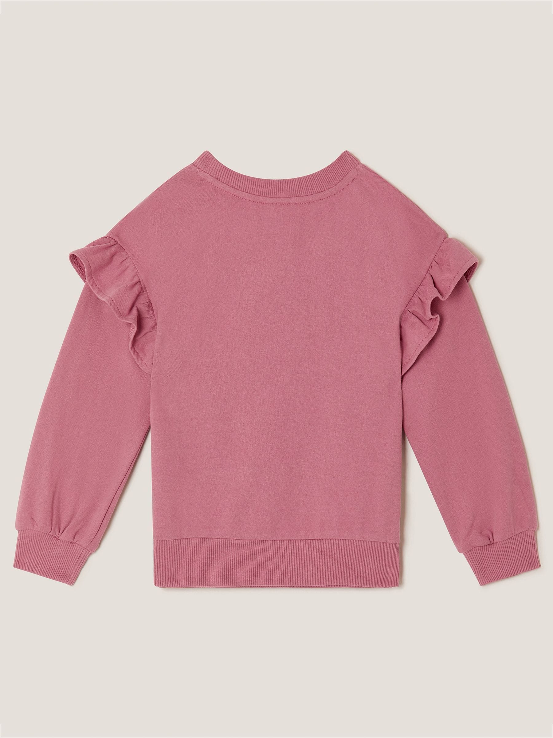 Monsoon Sequin Santa Kerstmis Sweatshirt