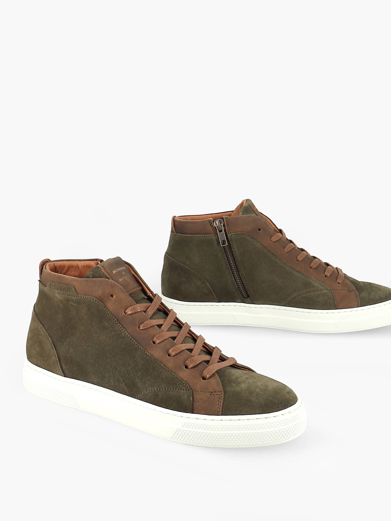 Sneakers mid Spark en cuir SCHMOOVE