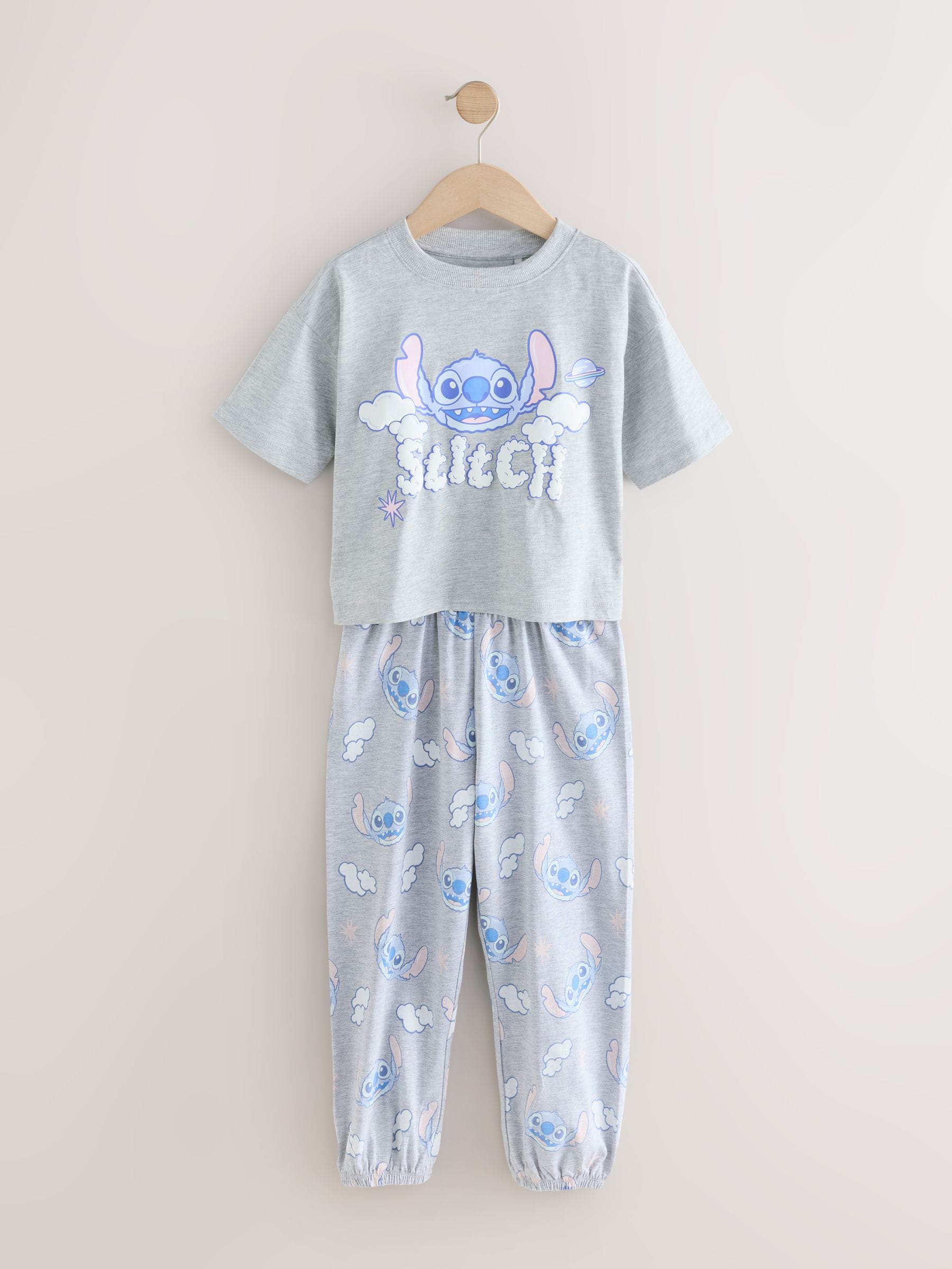 Grijs - Disney Lilo en Stitch Pyjama's 1 Pack (3-16jaar)