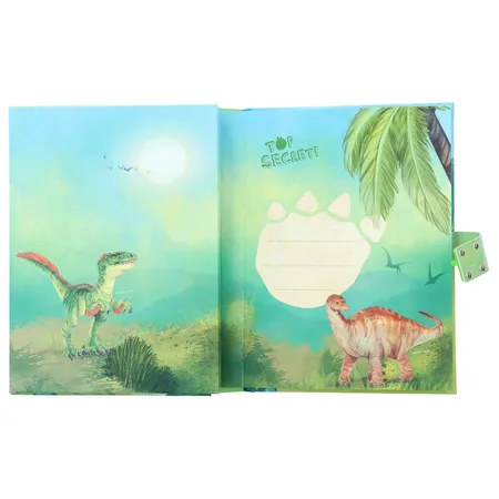 Depesche Dino World Geheimcode Tagebuch mit Sound