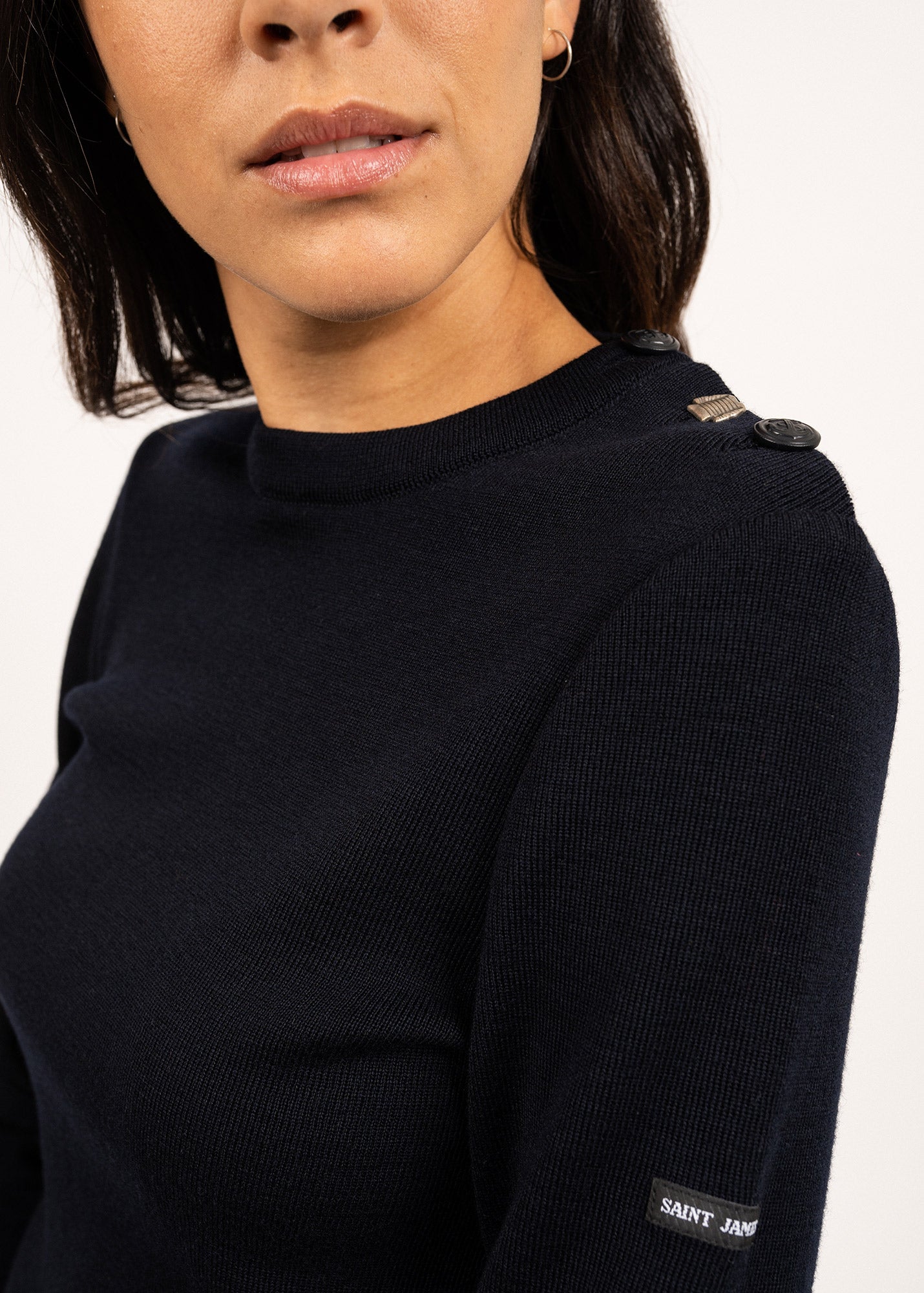 Pull marin uni Brégançon