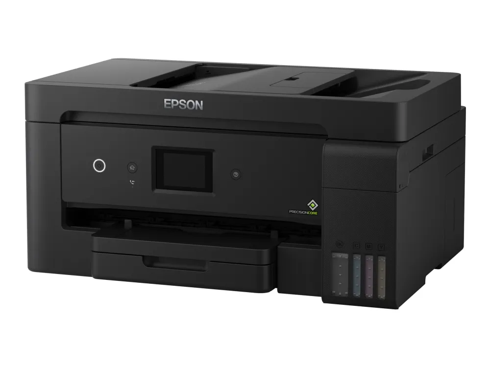 Epson EcoTank ET-15000 - Multifunktionsprinter - farve - blækprinter - A3/Ledger (297 x 432 mm) (original) - A3/Ledger (medie) - op til 11.5 spm (kopiering) - op til 17 spm (udskriver) - 270 ark - 33.6 Kbps - USB 2.0, LAN, Wi-Fi