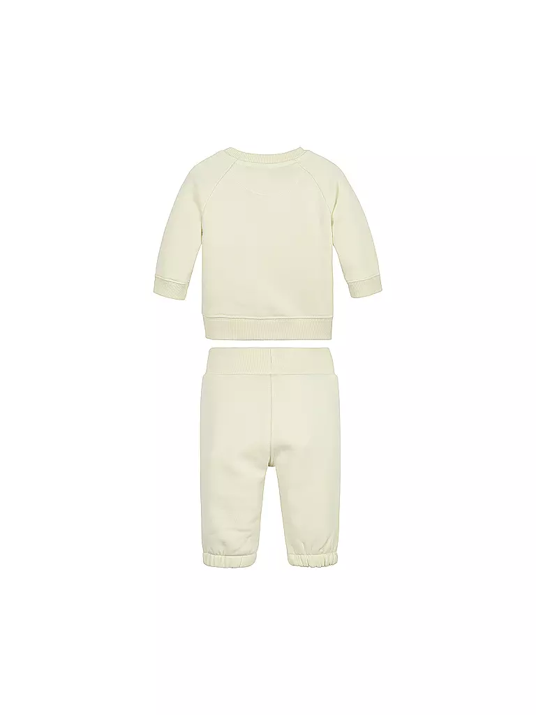 CALVIN KLEIN JEANS Baby Set Sweater und Hose  beige