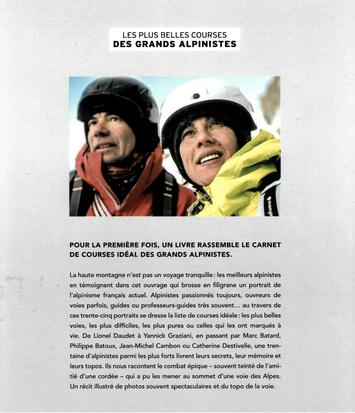 GLENAT - BELLES COURSES DES GRANDS ALPINISTES