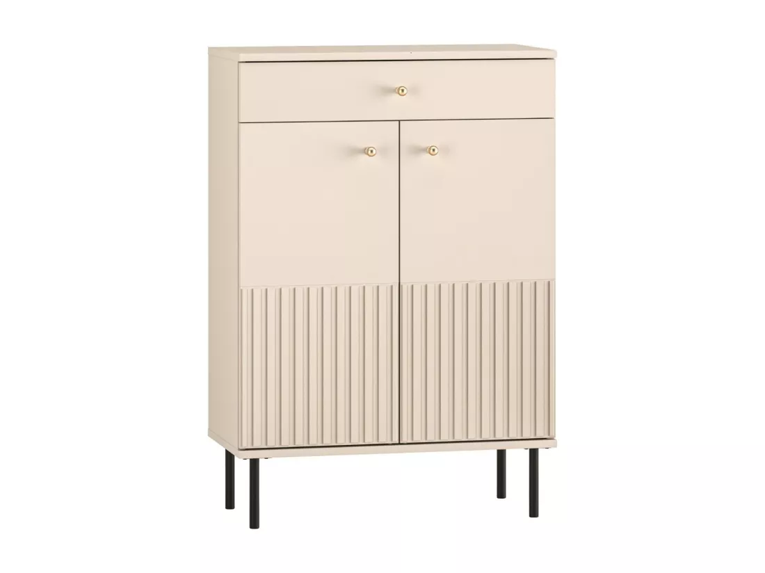 Meuble à chaussures avec tiroir 68 cm - beige - CALETTO