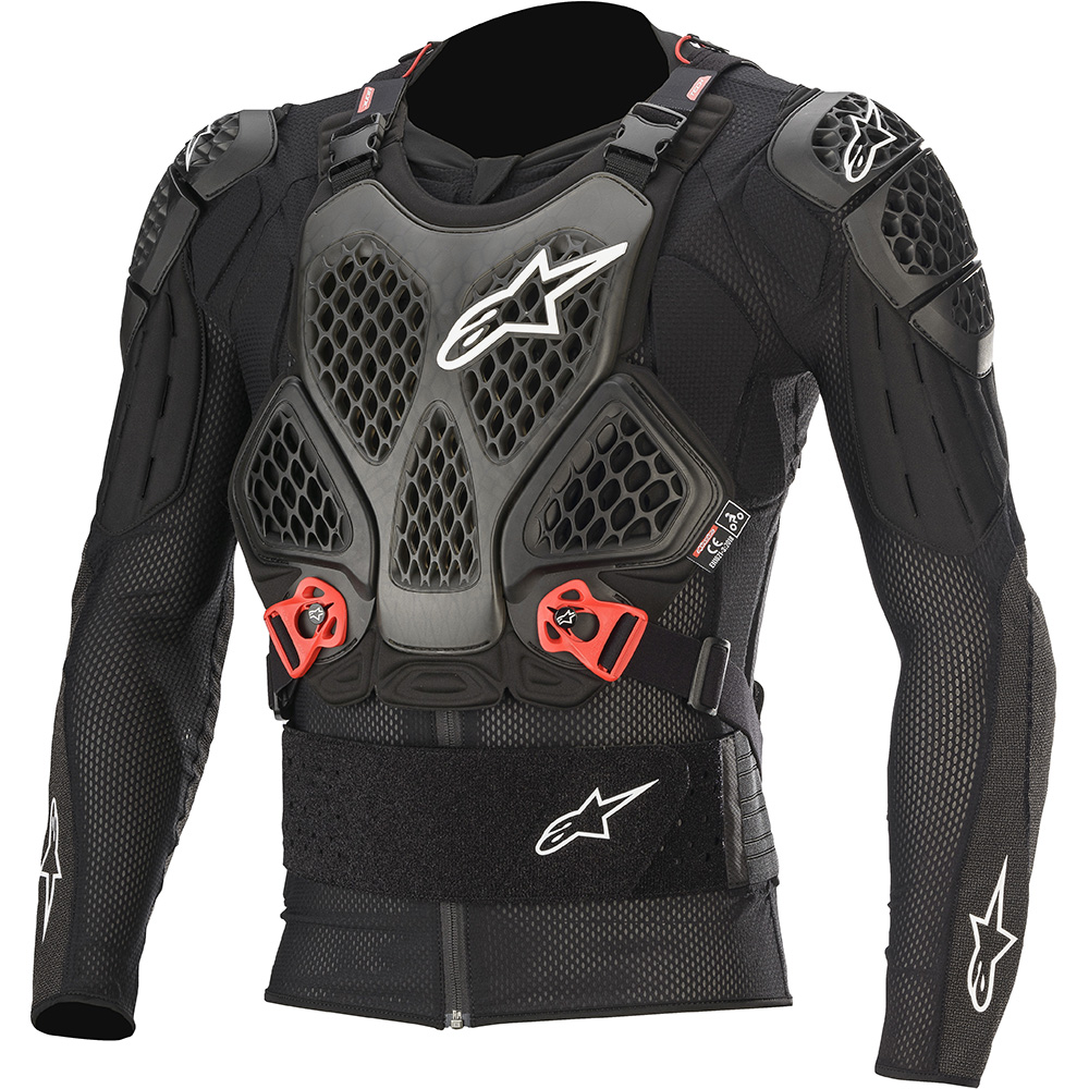 Alpinestars - Gilet anatomique de protection Bionic Tech V2 Noir / Rouge