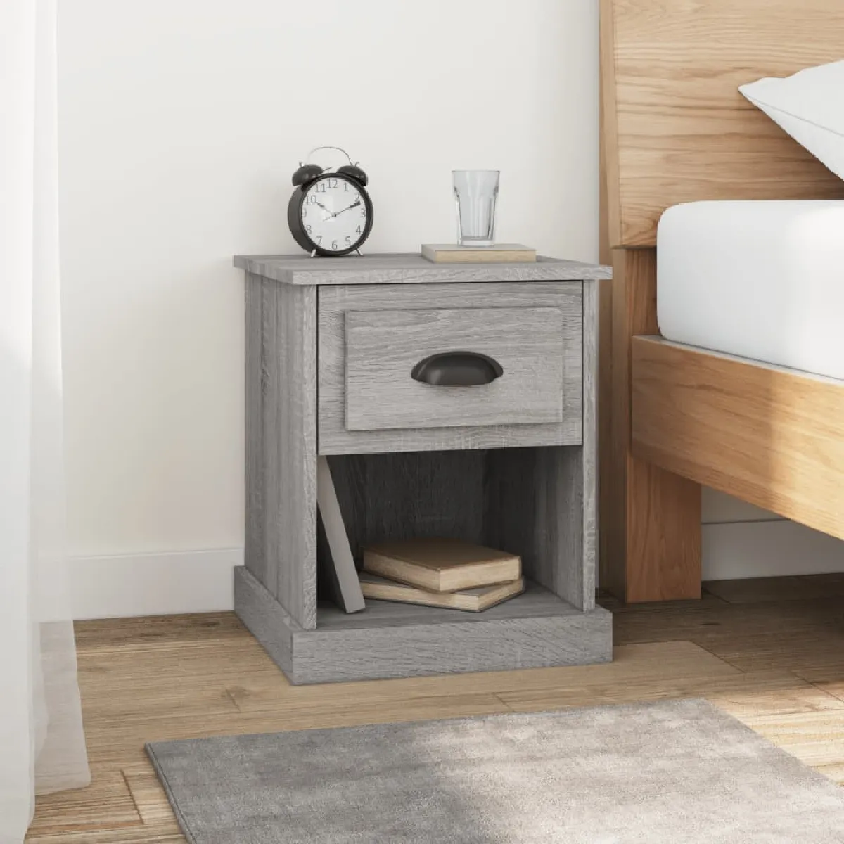 vidaXL Tables de chevet 2 pcs
