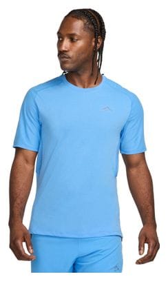 Maillot manches courtes Nike Solar Chase Bleu Homme