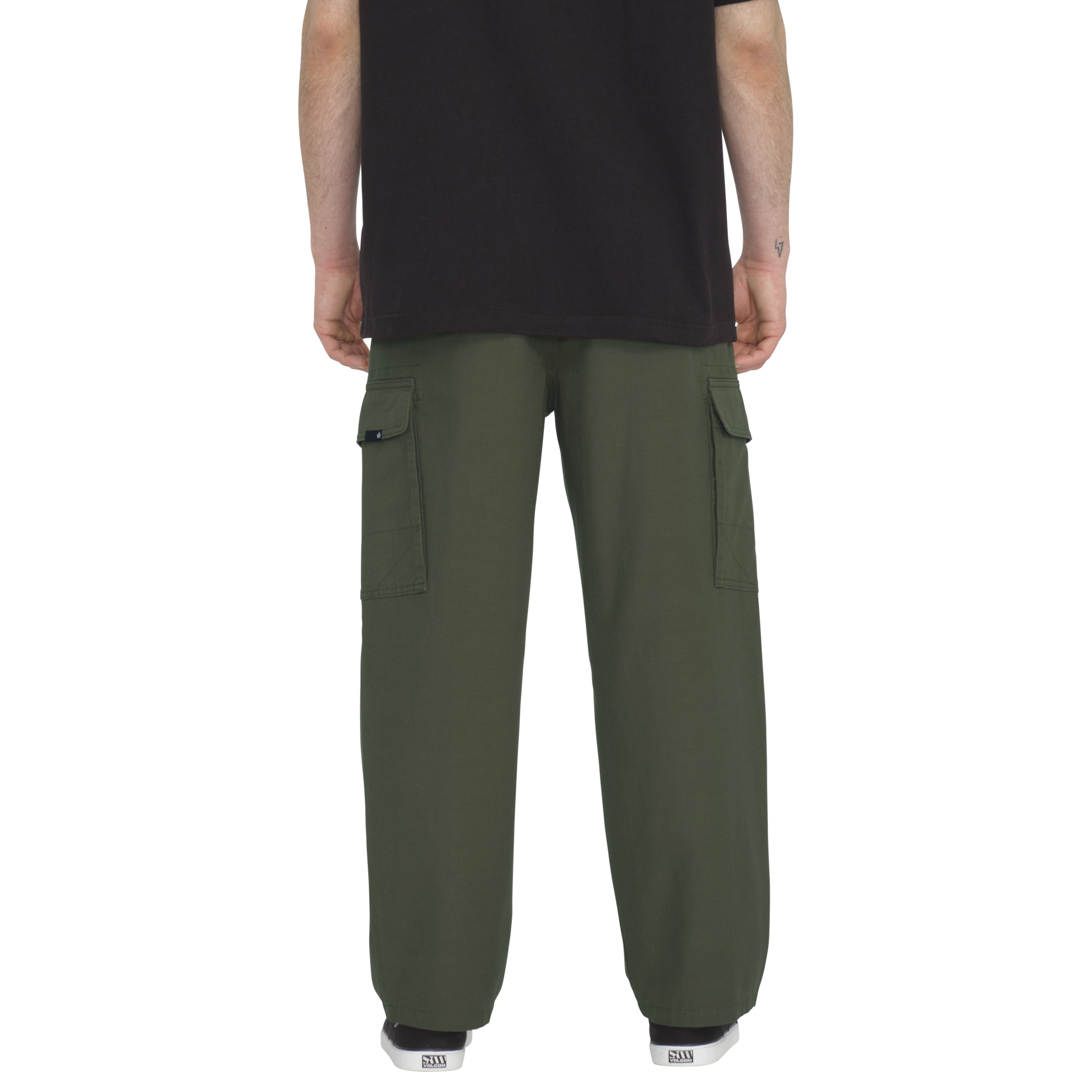Volcom Billow Tapered Cargo Squadron Green