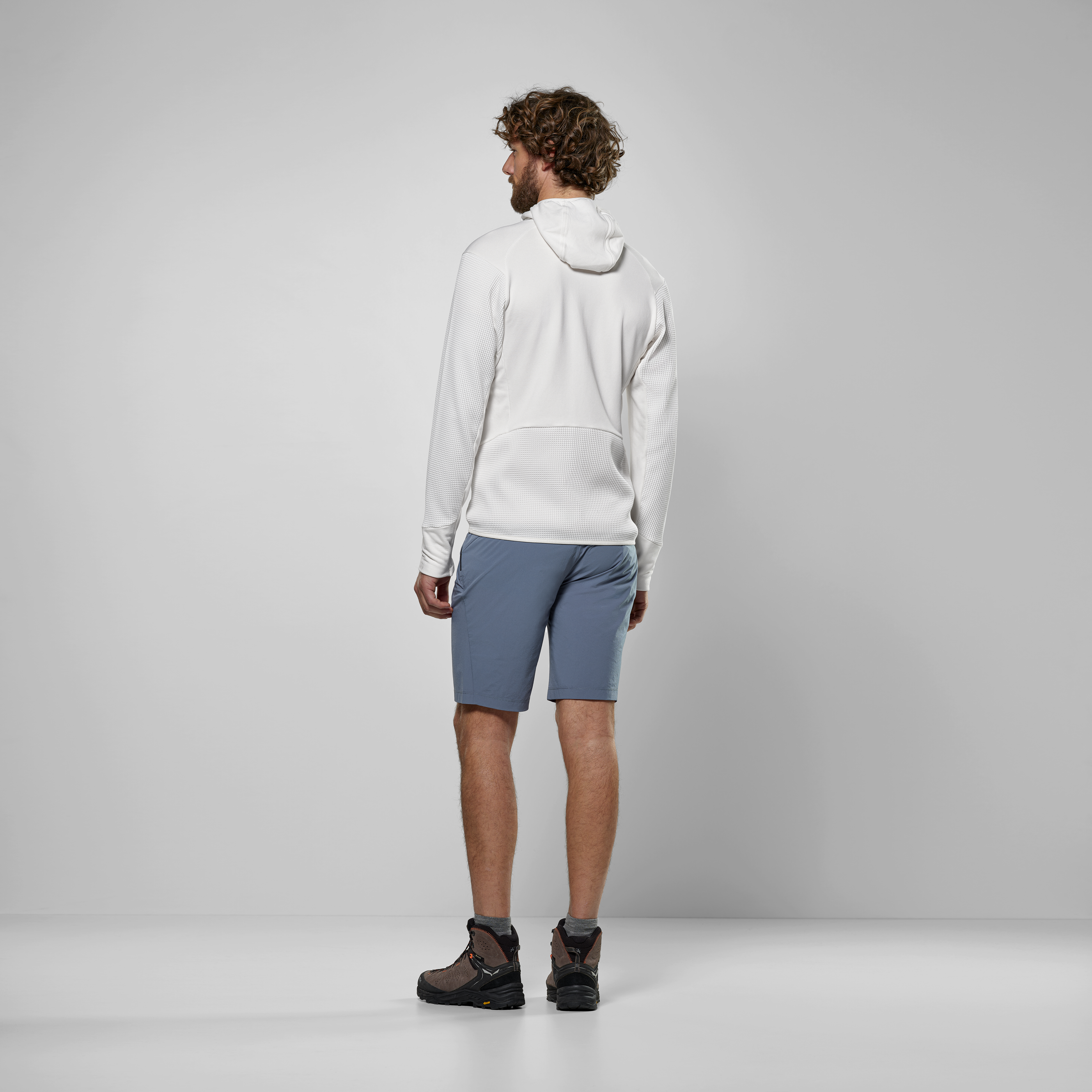 Puez Waffle Hybrid Polarlite Kapuzenjacke Herren