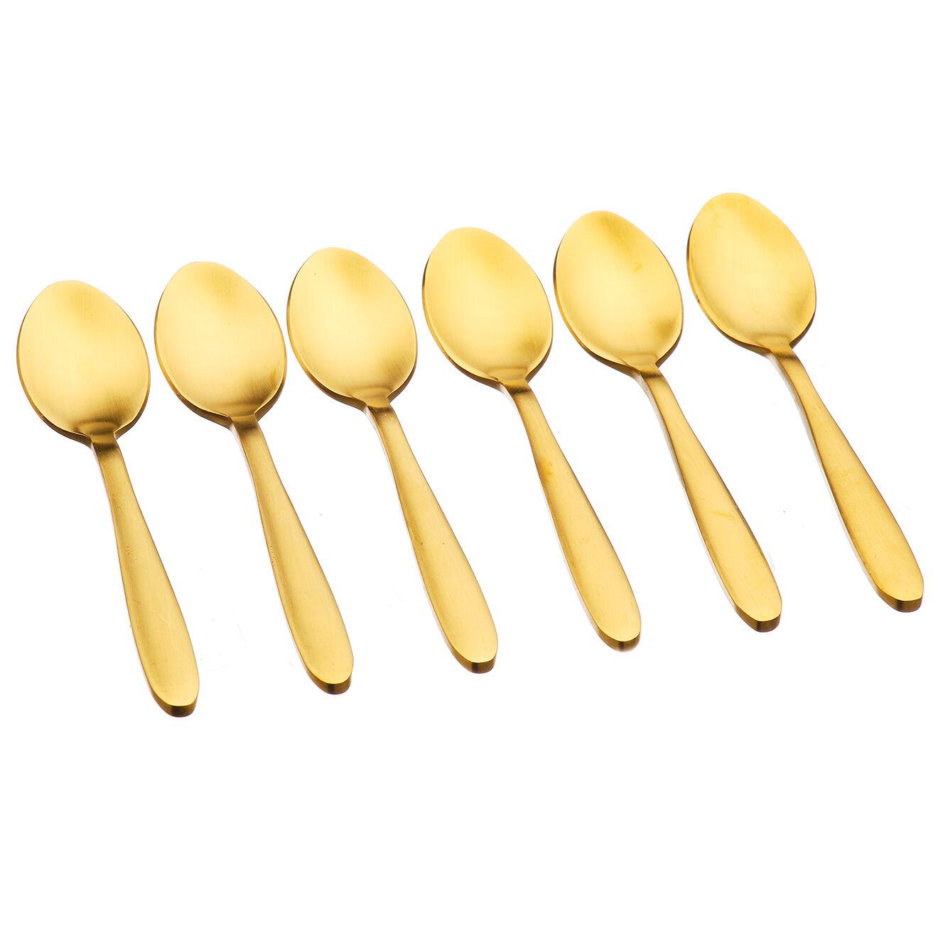 Bjorn 6 Petites cuillères Kaja dorées