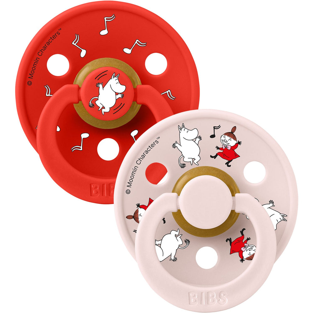 Køb Bibs X Moomin Candy Apple Mix Sut Colour 2-Pak Dancing Latex