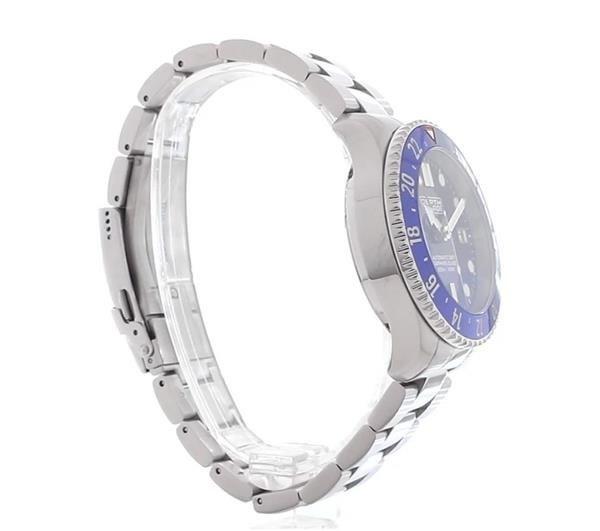 Depth Charge Stainless Steel Blue Dial Dive Watch