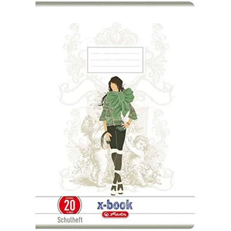 Herlitz Schulheft A4 Lin. 38 FSC-Mix 16 Blatt, sortiert