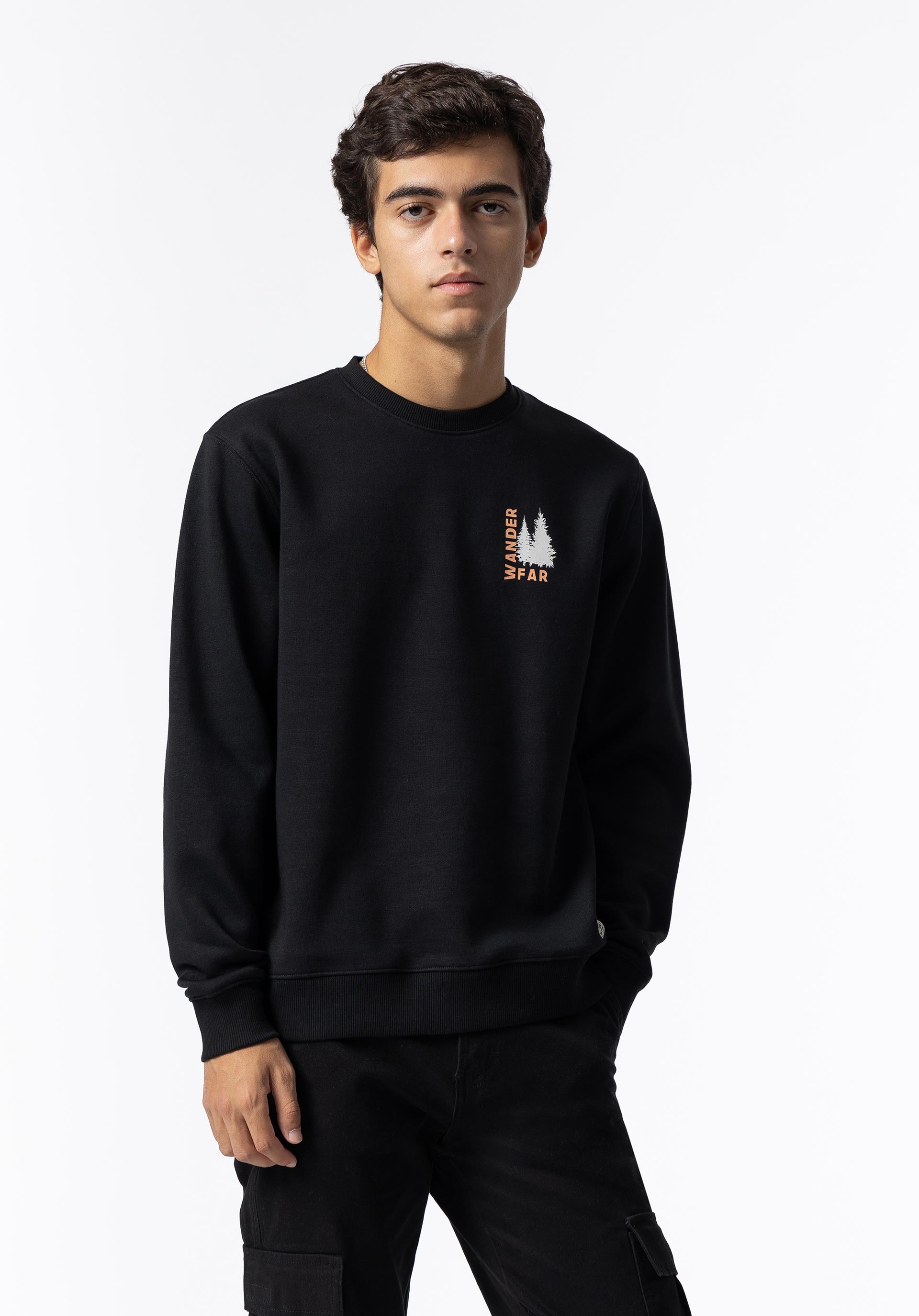 Sweatshirt com Estampado Frontal
